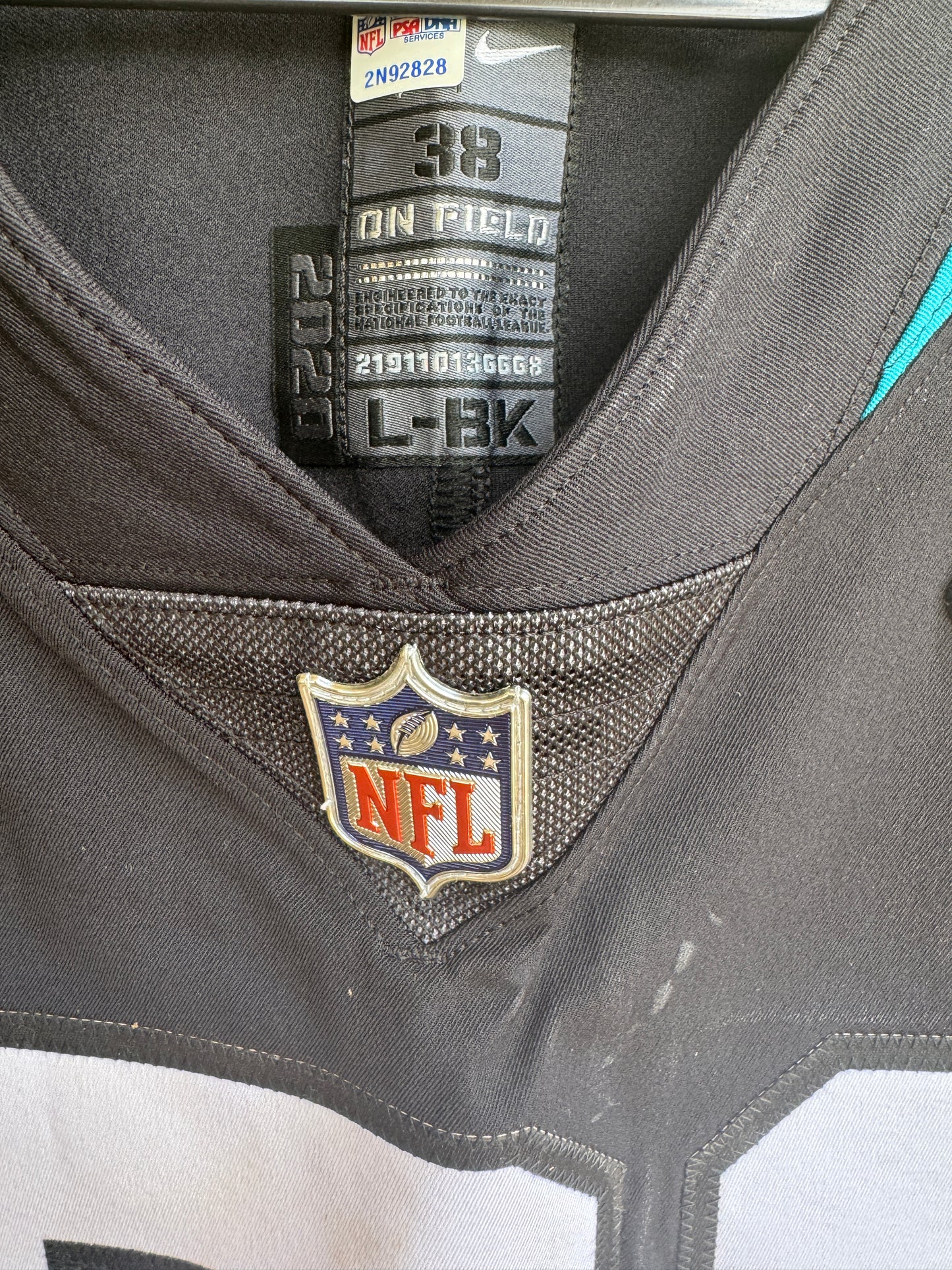 Darious Williams GAME WORN 💪 (10/30/22) PHOTO MATCHED 📸 Jaguars Nike NFL Jersey 👕 vs. Denver Broncos in London