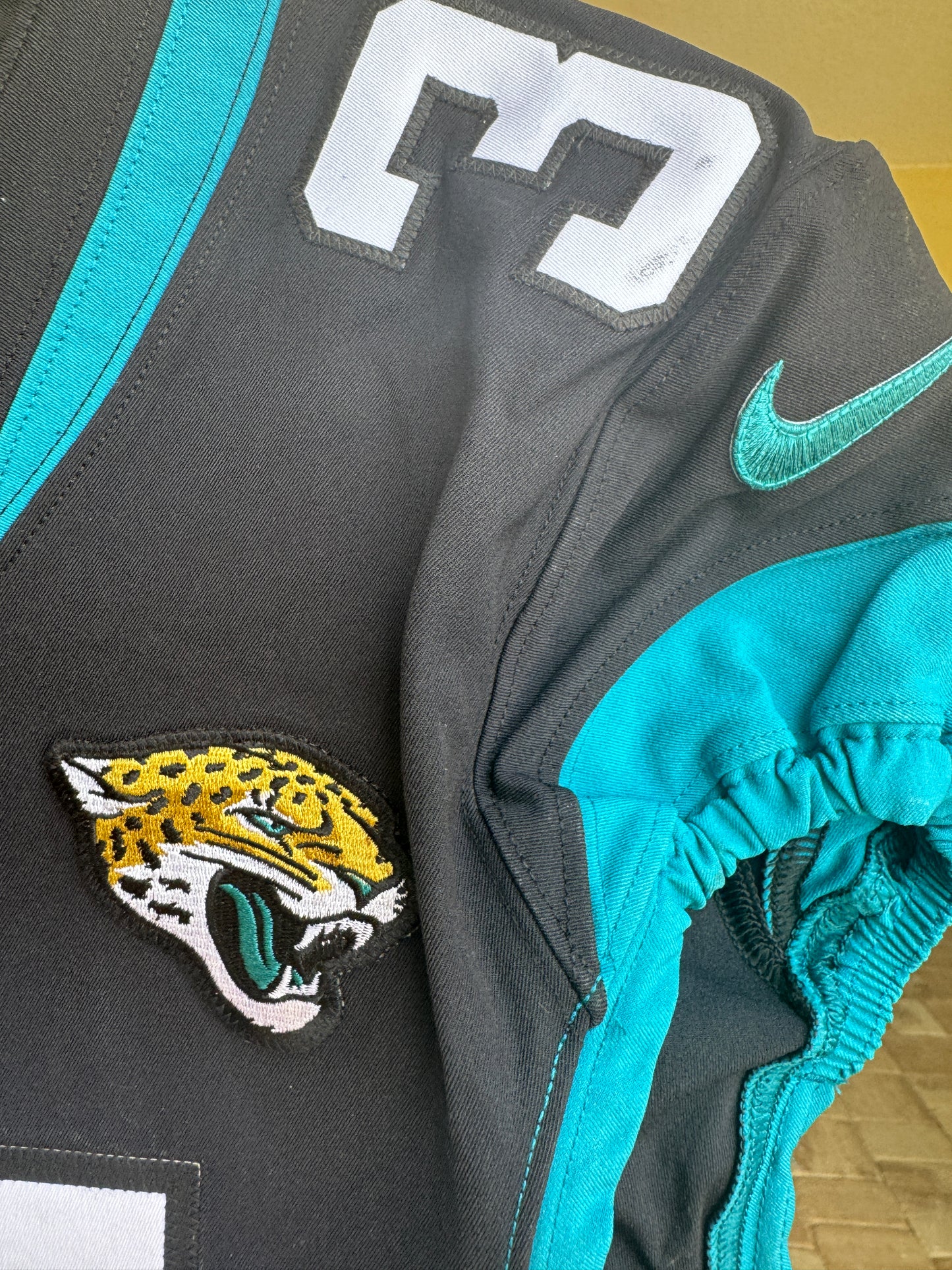 Darious Williams GAME WORN 💪 (10/30/22) PHOTO MATCHED 📸 Jaguars Nike NFL Jersey 👕 vs. Denver Broncos in London