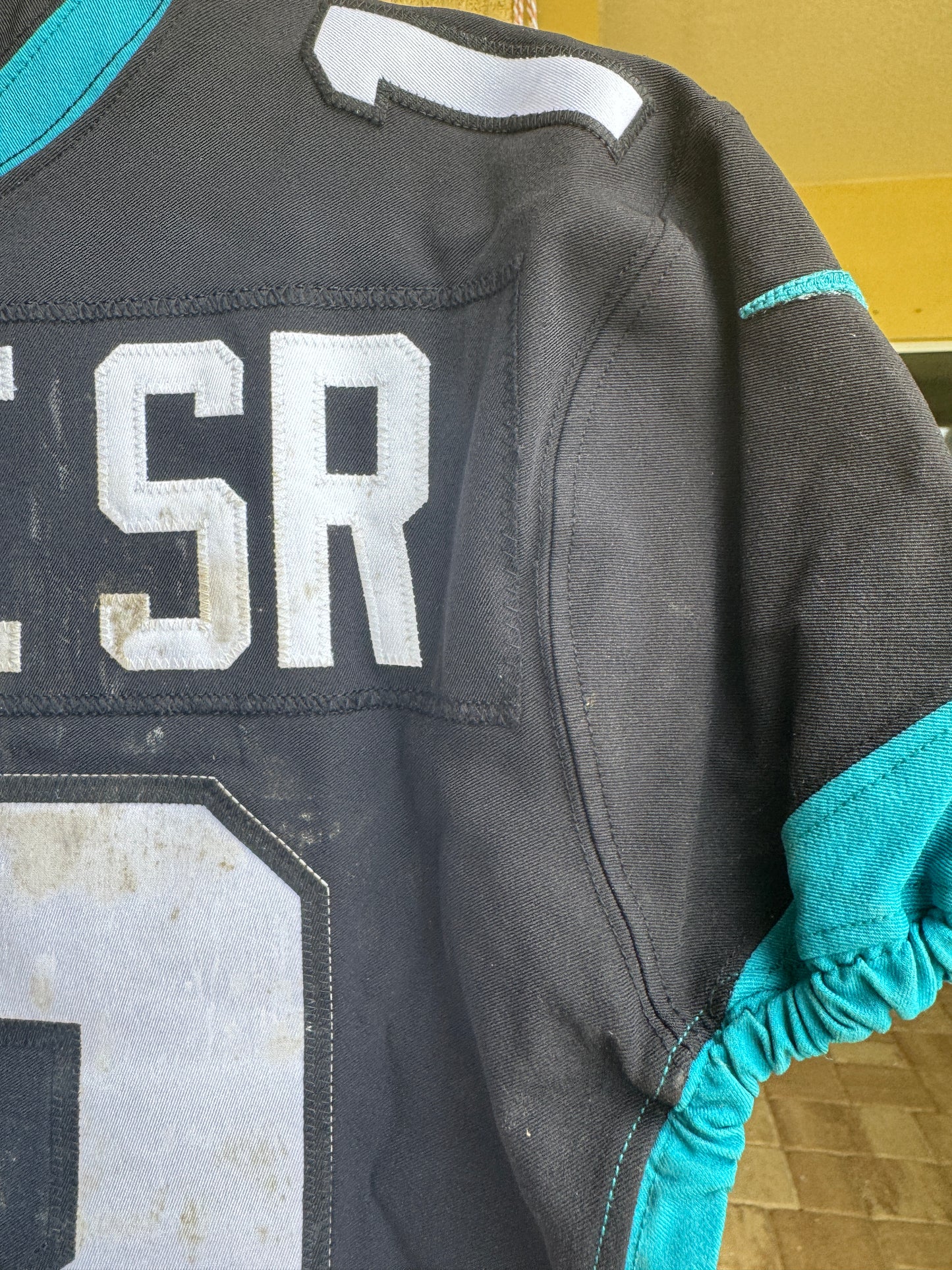 Rashad Greene GAME WORN 💪 10/28/18 PHOTO MATCHED 📸 Jacksonville Jaguars 🐆 NFL Jersey 👕 vs. Philadelphia Eagles in London