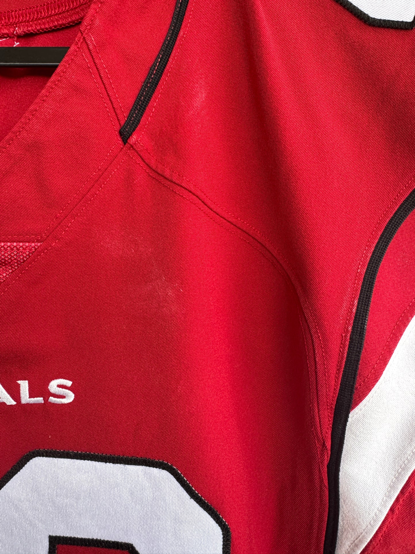 Aaron Brewer GAME USED 11/21/22 PHOTO MATCHED Cardinals Jersey NFL Intl Series in Mexico City vs. San Francisco 49ers