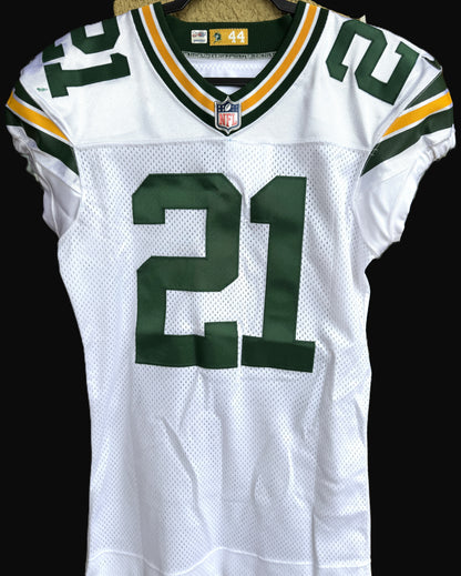 Eric Stokes GAME WORN 💪 10/10/21 PHOTO MATCHED 📸 Signed ✍️ Green Bay Packers Jersey👕 vs. Bengals Includes PSA Authenticity 🛡️