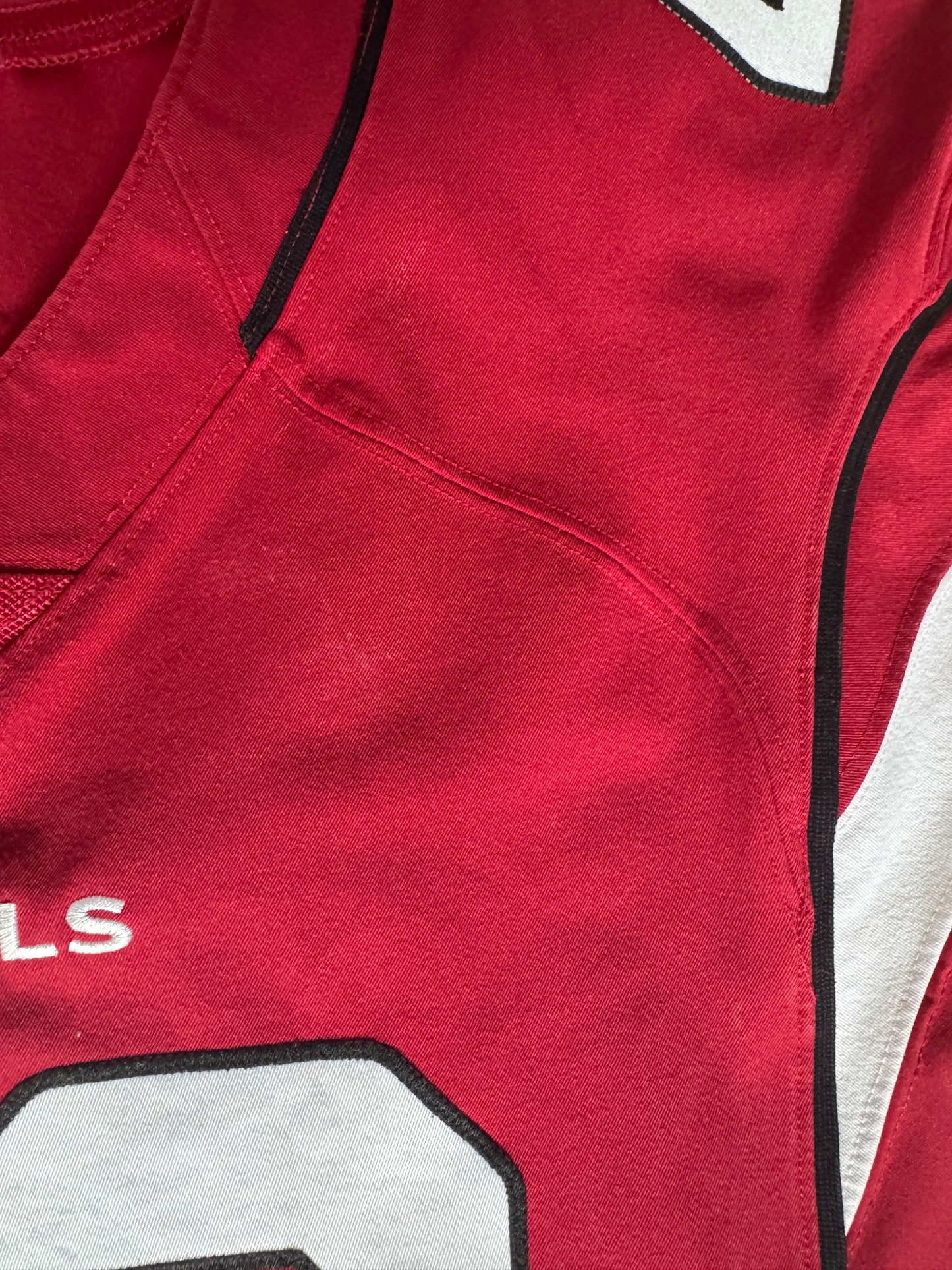 Aaron Brewer GAME USED 11/21/22 PHOTO MATCHED Cardinals Jersey NFL Intl Series in Mexico City vs. San Francisco 49ers