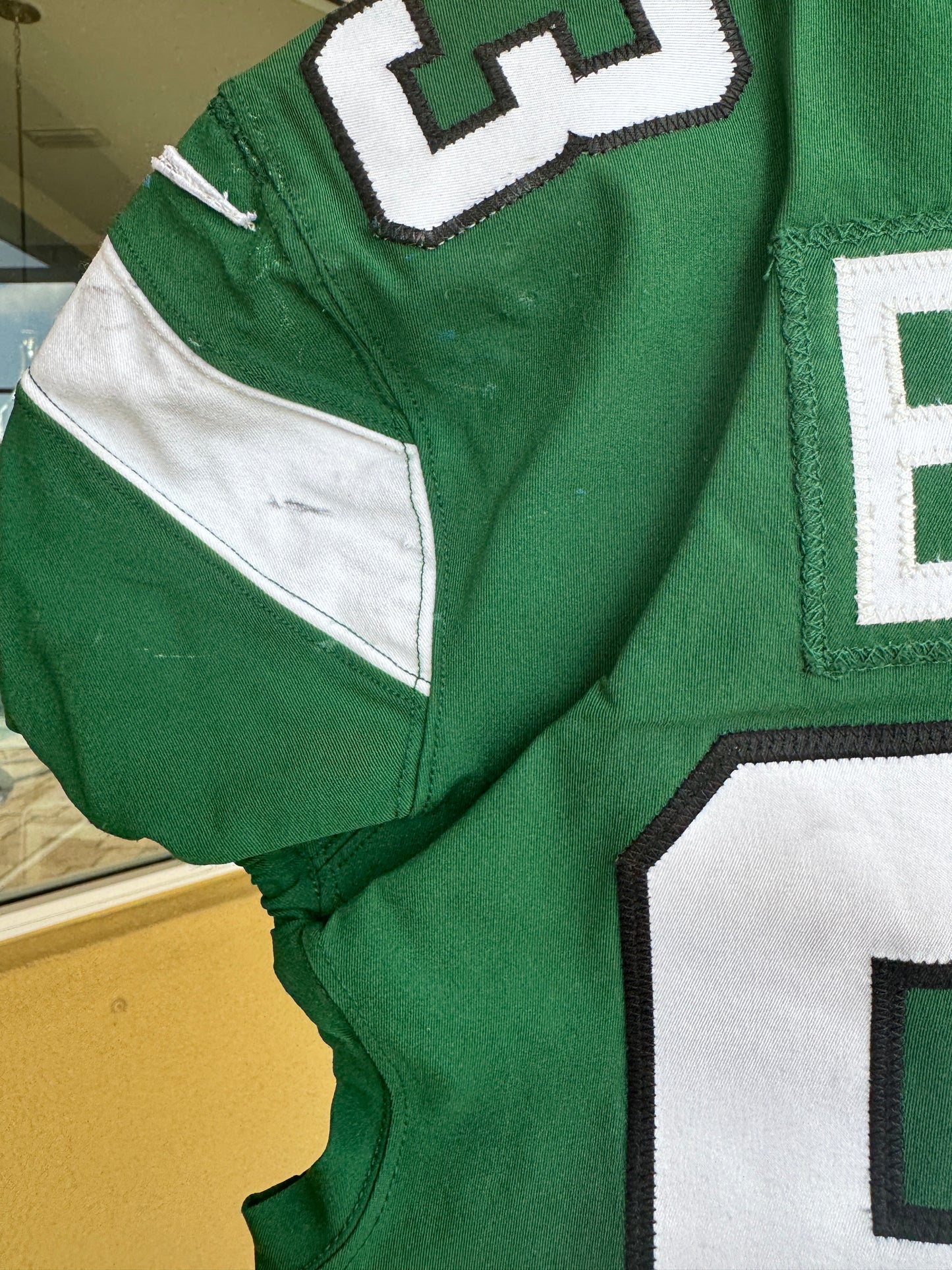 Terrell Basham GAME WORN 💪 12/27/20 PHOTO MATCHED 📸 New York Jets Nike NFL Jersey 👕vs. Cleveland Browns Also includes PSA Authenticity🛡️