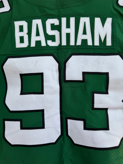 Terrell Basham GAME WORN 💪 12/27/20 PHOTO MATCHED 📸 New York Jets Nike NFL Jersey 👕vs. Cleveland Browns Also includes PSA Authenticity🛡️