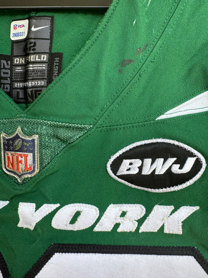 Terrell Basham GAME WORN 💪 12/27/20 PHOTO MATCHED 📸 New York Jets Nike NFL Jersey 👕vs. Cleveland Browns Also includes PSA Authenticity🛡️