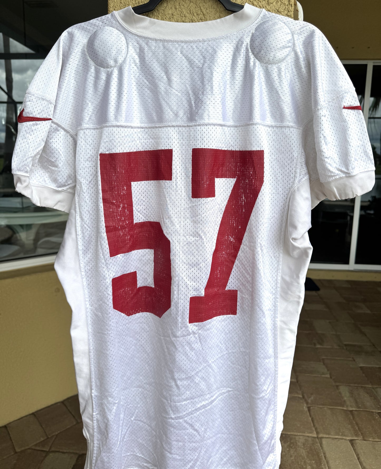 Michael Wilhoite San Francisco 49ers Practice WORN💪NFL Jersey 👕