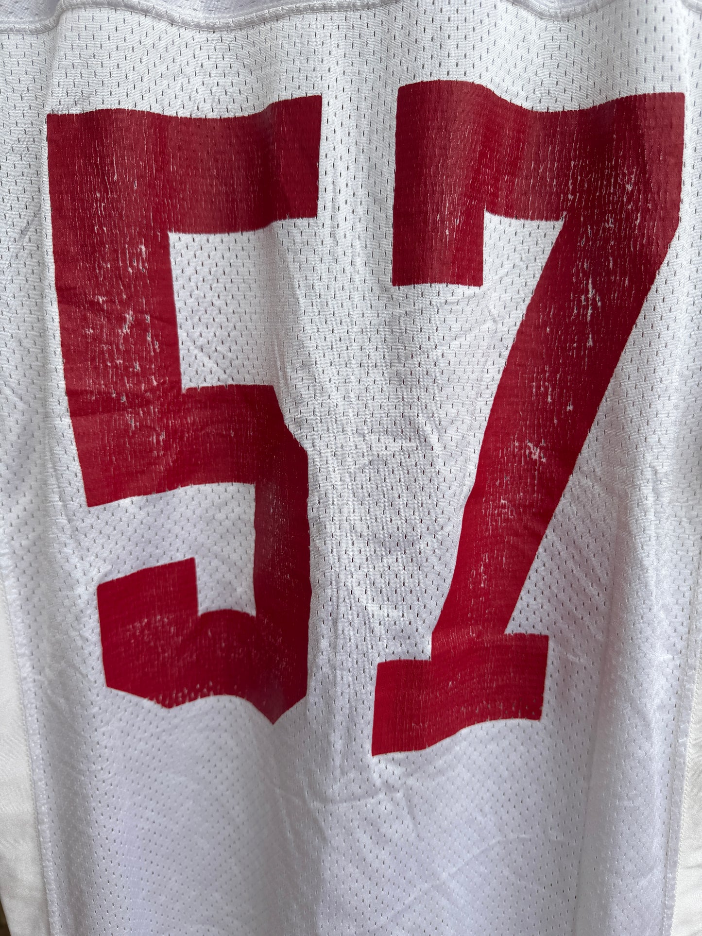Michael Wilhoite San Francisco 49ers Practice WORN💪NFL Jersey 👕