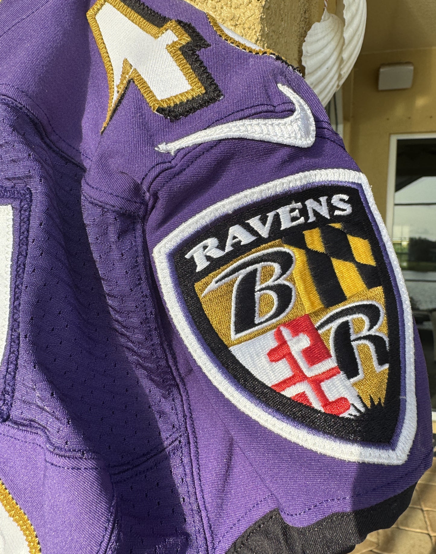 Patrick Queen GAME WORN💪2020 Season💯On-Field Baltimore Ravens Jersey💜Rare💥