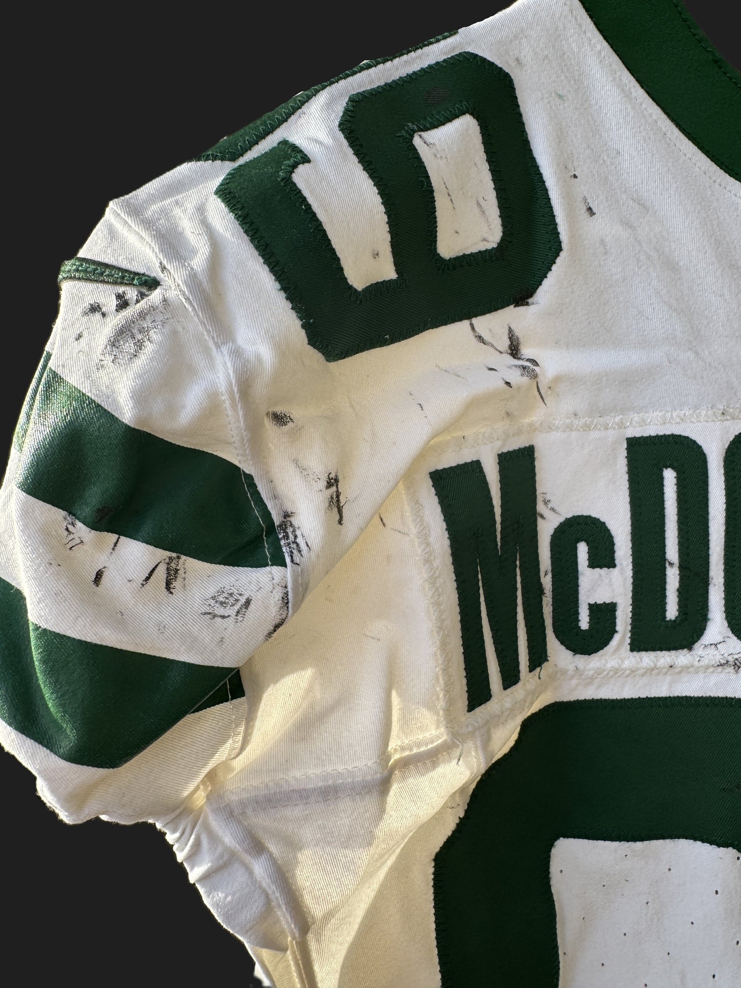 Will McDonald IV GAME USED 10/6/2024 New York Jets NFL Jersey - London Games🌍 vs. Minnesota Vikings
