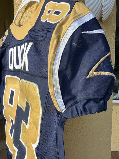 Brian Quick GAME-WORN💪10/23/16 PHOTO MATCHED📸Los Angeles Rams🐏NFL Jersey👕 vs. New York Giants