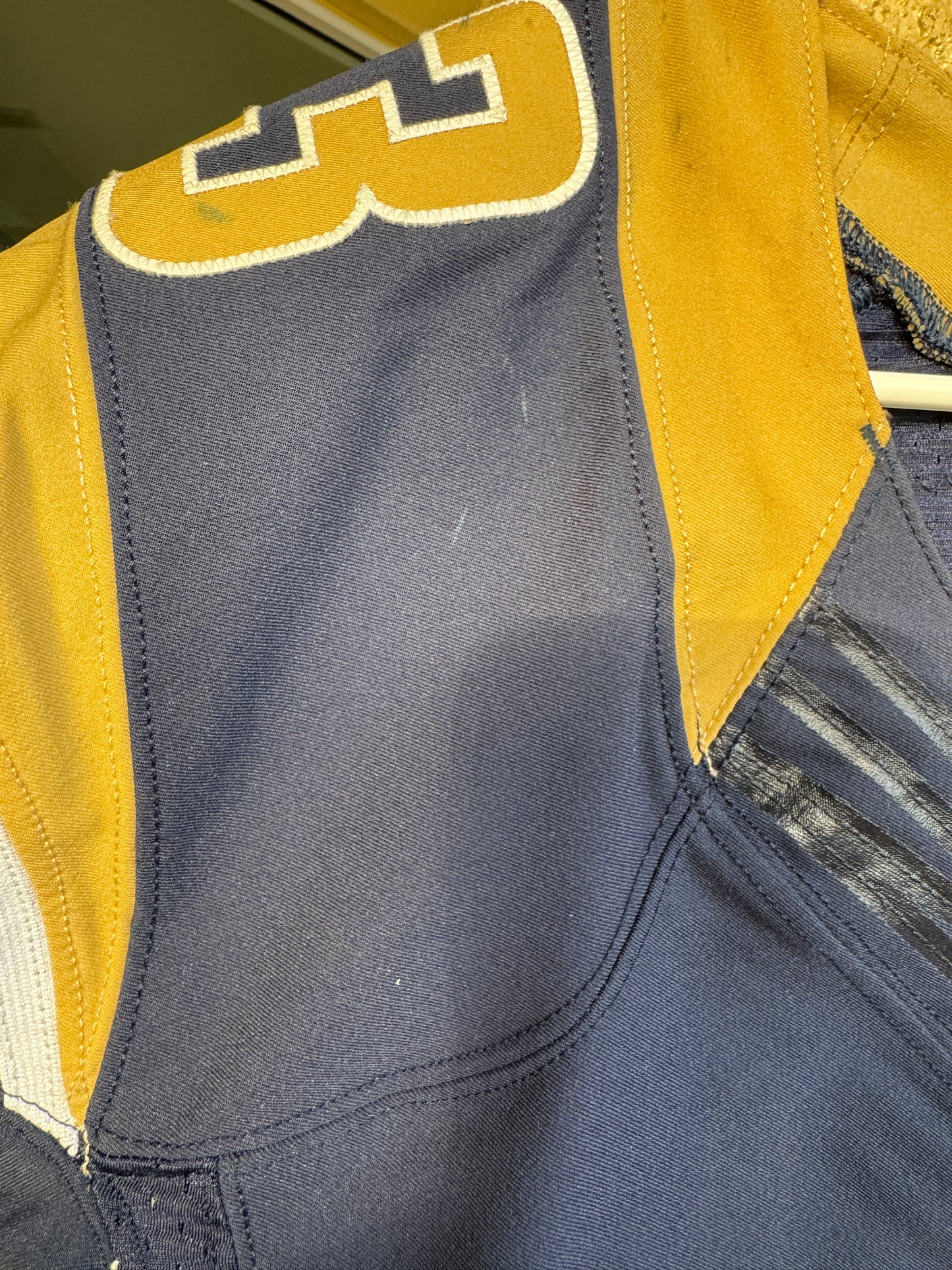 Brian Quick GAME-WORN💪10/23/16 PHOTO MATCHED📸Los Angeles Rams🐏NFL Jersey👕 vs. New York Giants