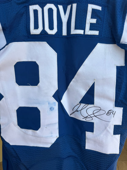 Jack Doyle Signed ✍️ GAME WORN 💪 10/17/21 PHOTO MATCHED 📸 Colts Nike NFL Jersey 👕 Rare💥 Includes PSA Authenticity 🛡️