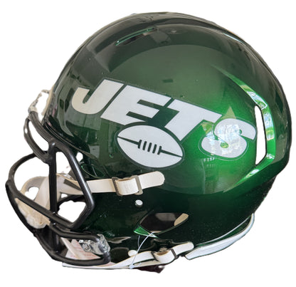 Zach Wilson Hand Signed ✍️ New York Jets Full-Size Authentic NFL Helmet 🔥with PSA Authenticity🛡️
