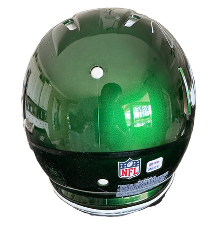 Zach Wilson Hand Signed ✍️ New York Jets Full-Size Authentic NFL Helmet 🔥with PSA Authenticity🛡️