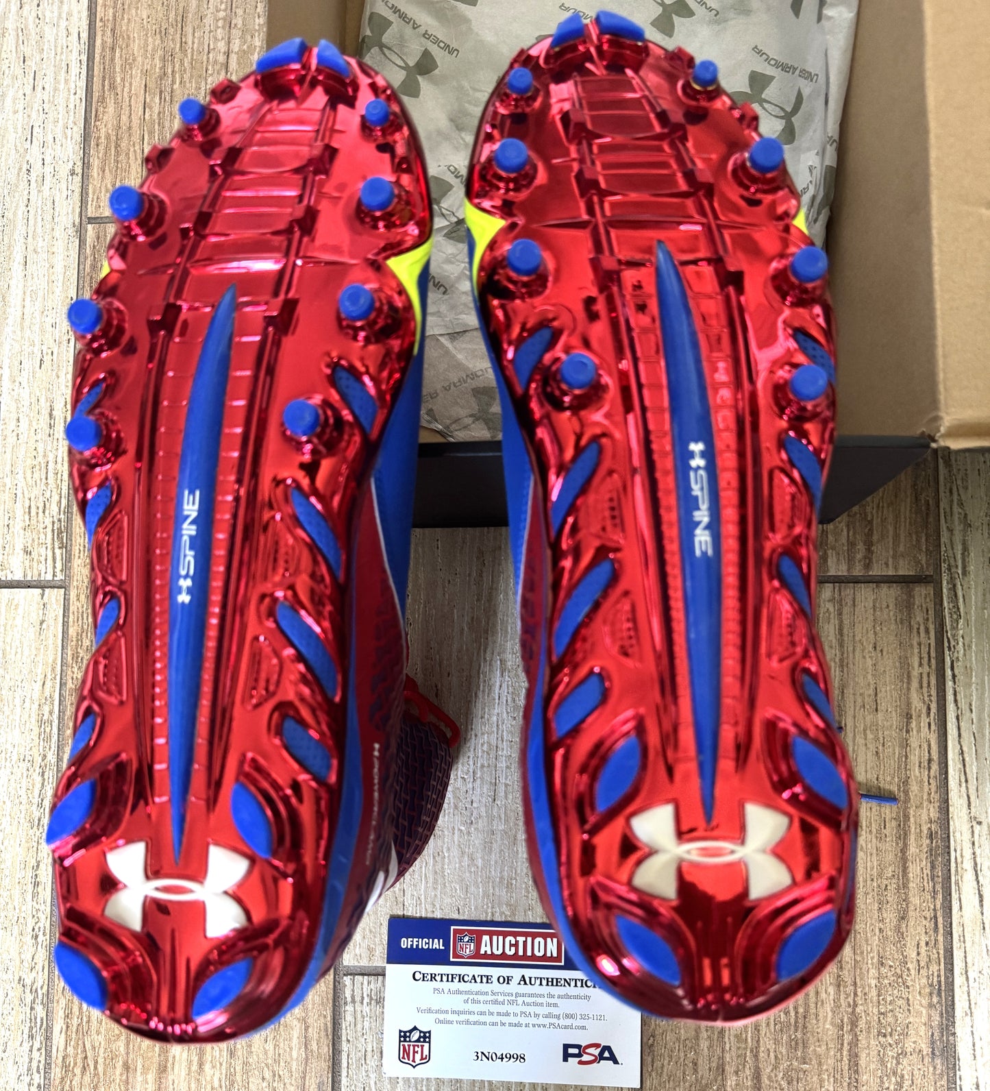 Marcell Dareus Signed✍️Buffalo Bills🦬Under Armour Cleats👟NFL Memorabilia💥