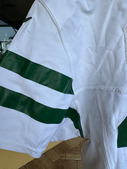 Adrian Martinez GAME WORN 💪 10/06/24 PHOTO MATCHED 📸  New York Jets Nike NFL Jersey 👕 vs. Vikings Also features official London Games patch + PSA COA🛡️