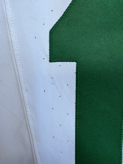 Adrian Martinez GAME WORN 💪 10/06/24 PHOTO MATCHED 📸  New York Jets Nike NFL Jersey 👕 vs. Vikings Also features official London Games patch + PSA COA🛡️