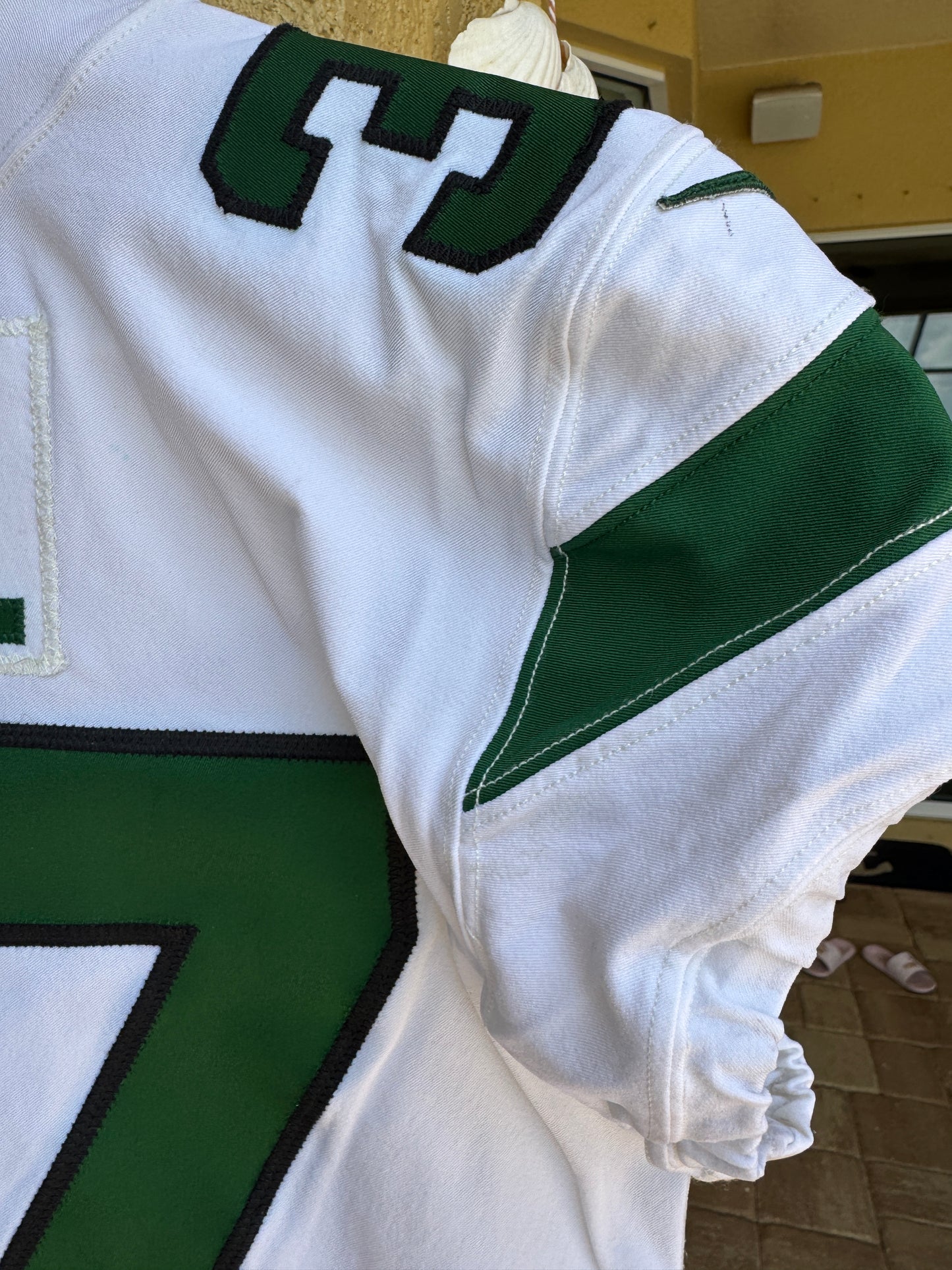 Bryce Hall GAME WORN 💪 New York Jets Nike NFL Jersey 👕 Also includes PSA Certificate of Authenticity🛡️