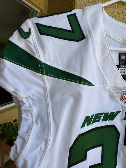 Bryce Hall GAME WORN 💪 New York Jets Nike NFL Jersey 👕 Also includes PSA Certificate of Authenticity🛡️