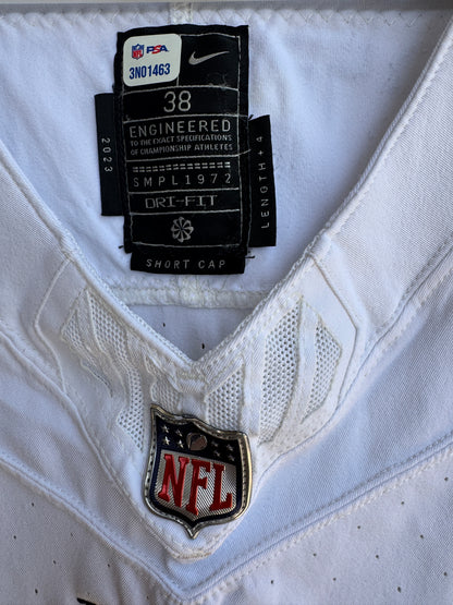 Geno Stone GAME WORN💪(10/15/2023) On-Field Baltimore Ravens💜NFL Jersey 🌍vs. the Titans