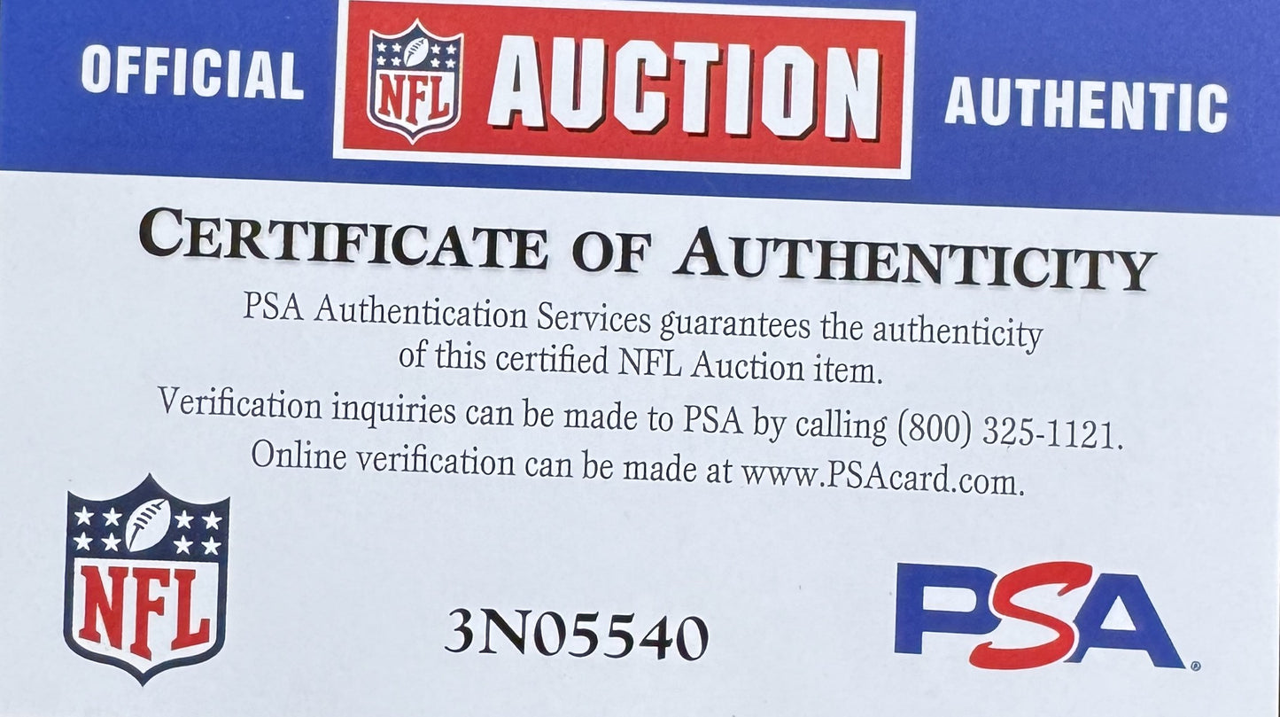 Bryce Hall GAME WORN 💪 New York Jets Nike NFL Jersey 👕 Also includes PSA Certificate of Authenticity🛡️