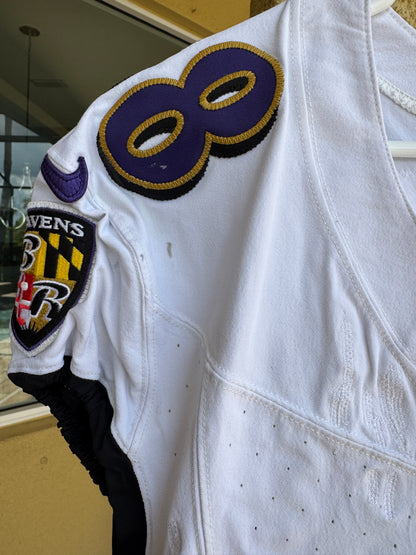 Charlie Kolar GAME WORN💪 (10/15/2023) On-Field Baltimore Ravens💜Jersey NFL🌍vs. Titans (London Series)
