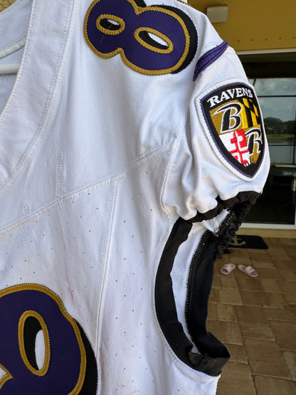 Charlie Kolar GAME WORN💪 (10/15/2023) On-Field Baltimore Ravens💜Jersey NFL🌍vs. Titans (London Series)