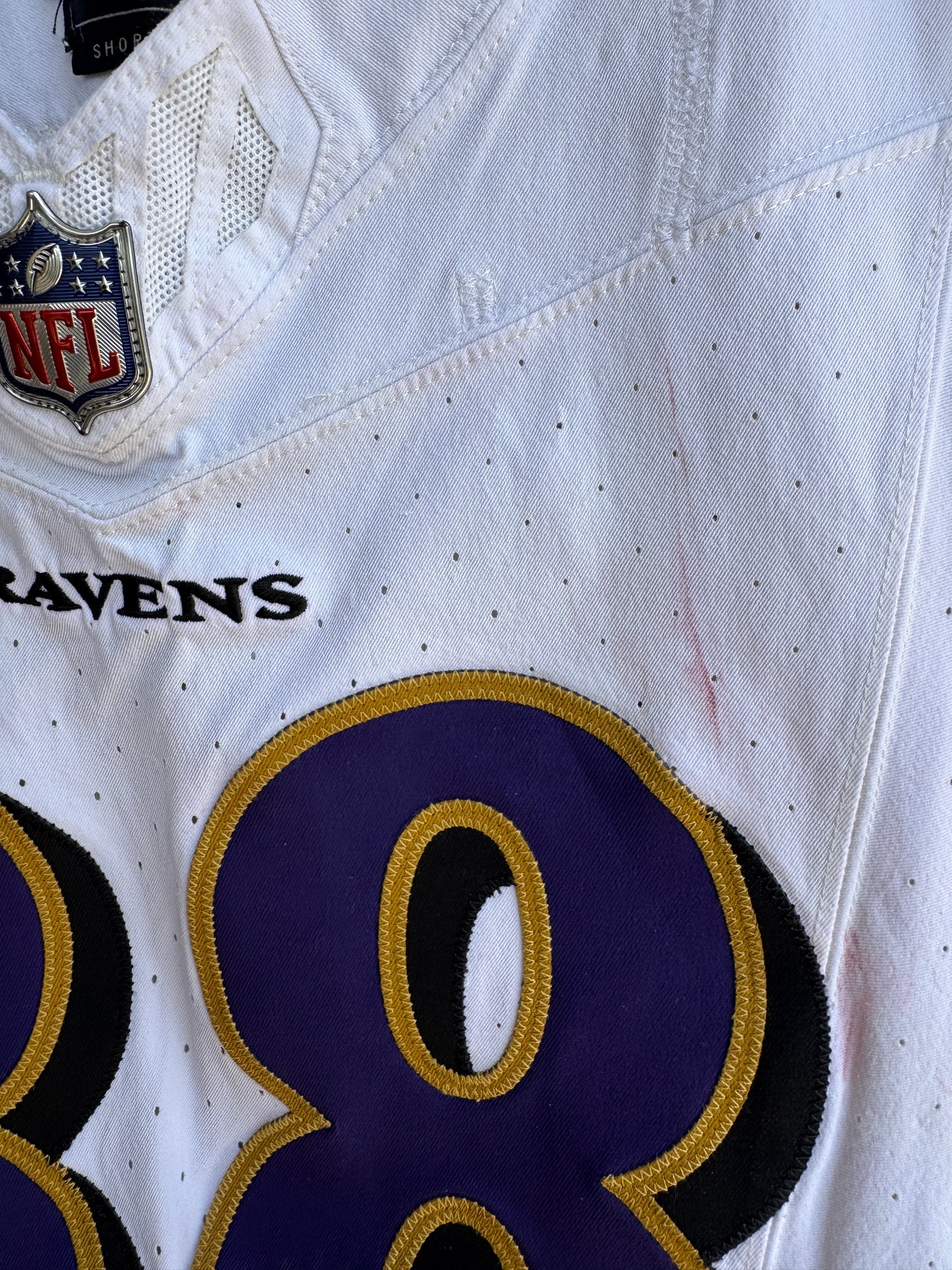 Charlie Kolar GAME WORN💪 (10/15/2023) On-Field Baltimore Ravens💜Jersey NFL🌍vs. Titans (London Series)