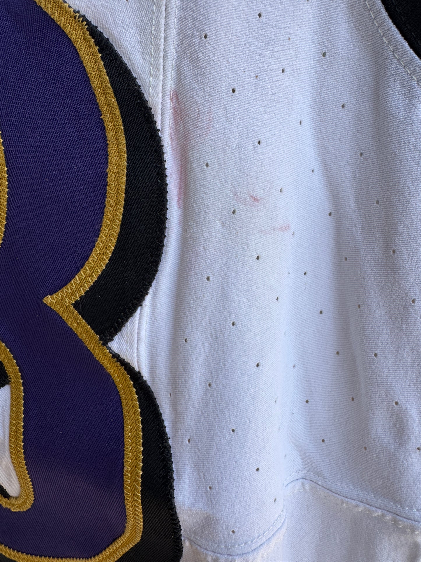 Charlie Kolar GAME WORN💪 (10/15/2023) On-Field Baltimore Ravens💜Jersey NFL🌍vs. Titans (London Series)