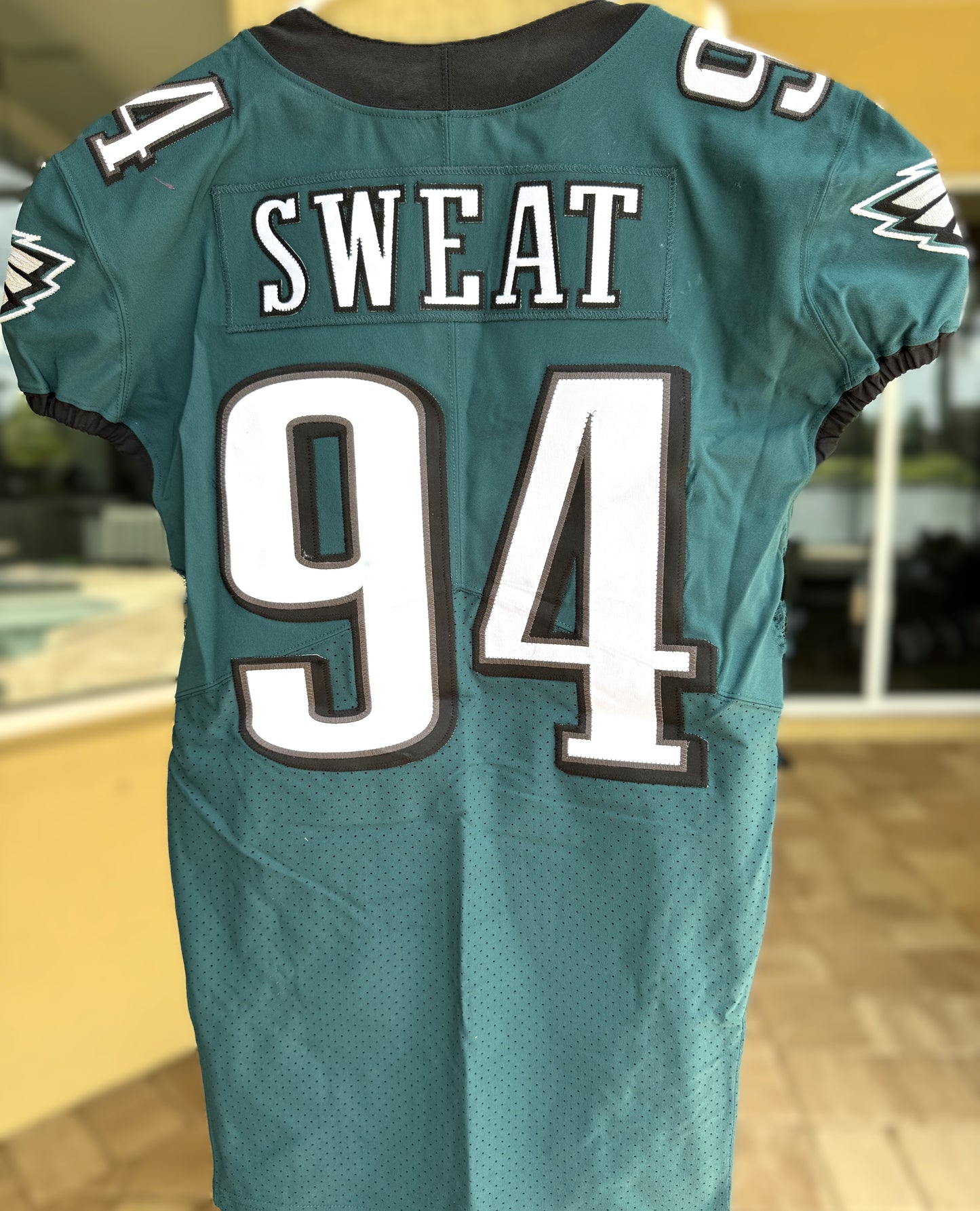Josh Sweat GAME-USED💪11/14/2022 Philadelphia Eagles🦅NFL Jersey👕vs Washington Commanders Inc. PSA Cert