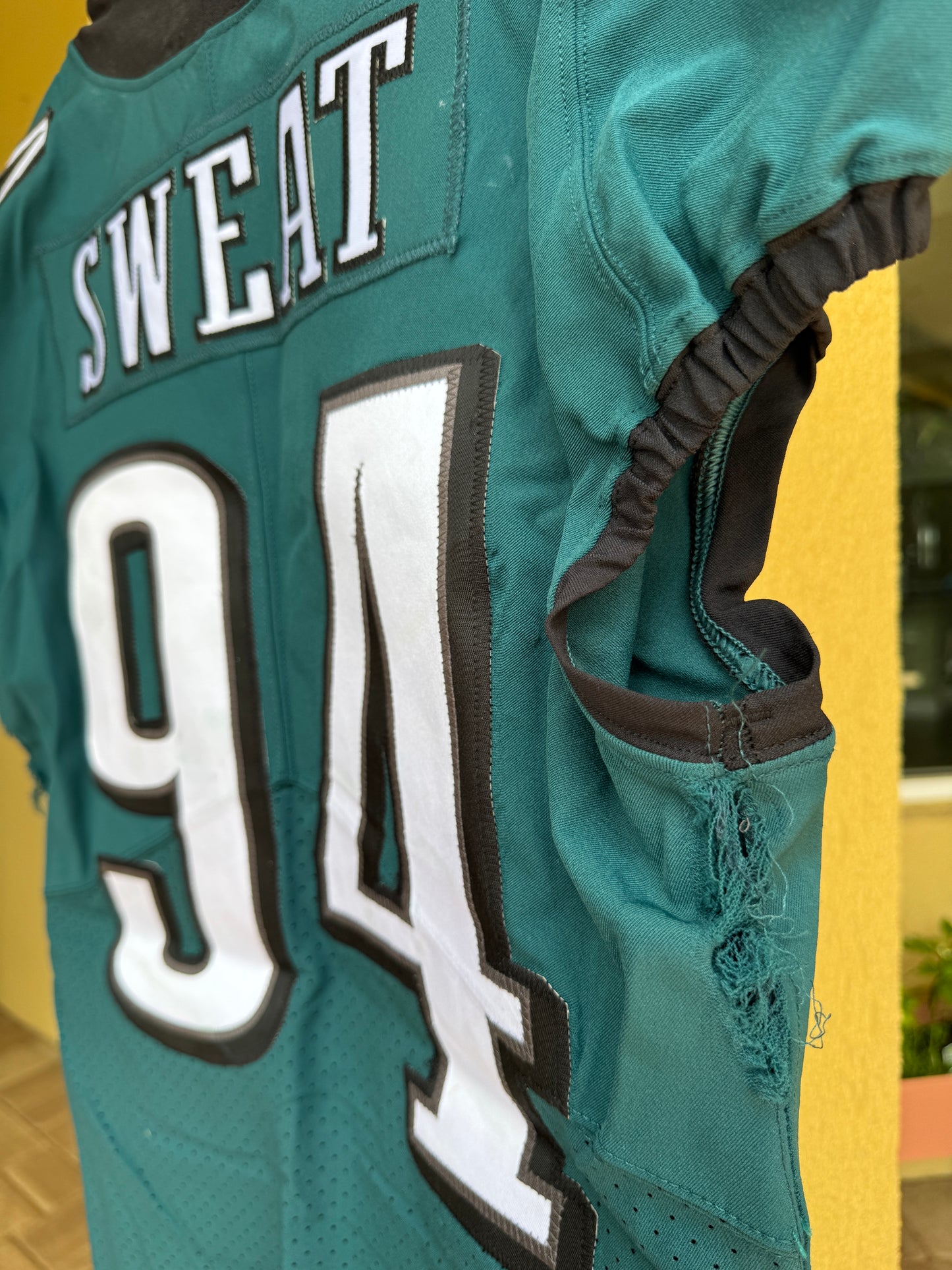 Josh Sweat GAME-USED💪11/14/2022 Philadelphia Eagles🦅NFL Jersey👕vs Washington Commanders Inc. PSA Cert