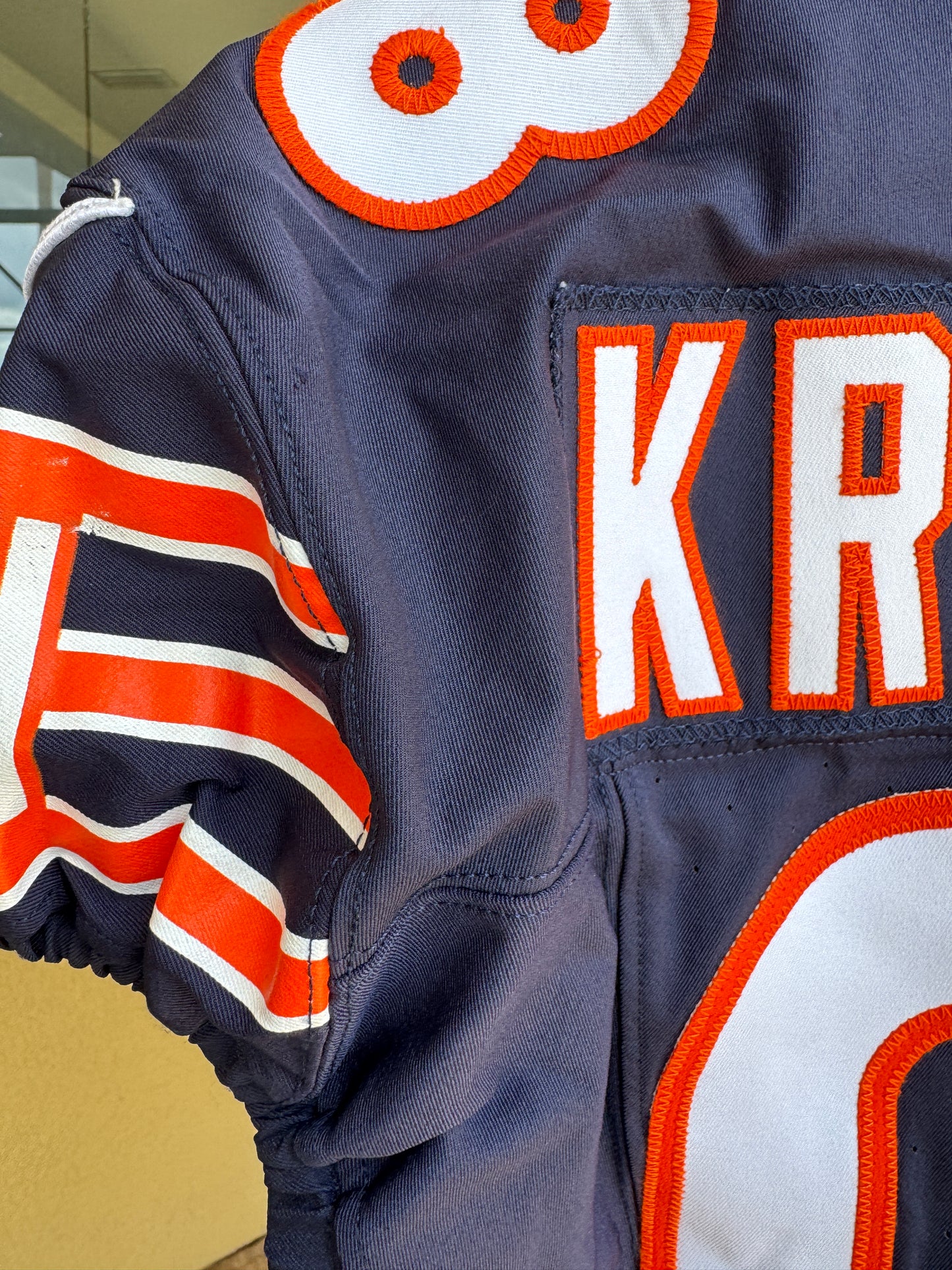 Doug Kramer Jr GAME WORN💪10/13/2024 Chicago Bears NFL Jersey👕London Games🌍vs.Jacksonville Jaguars at Tottenham Hotspur Stadium