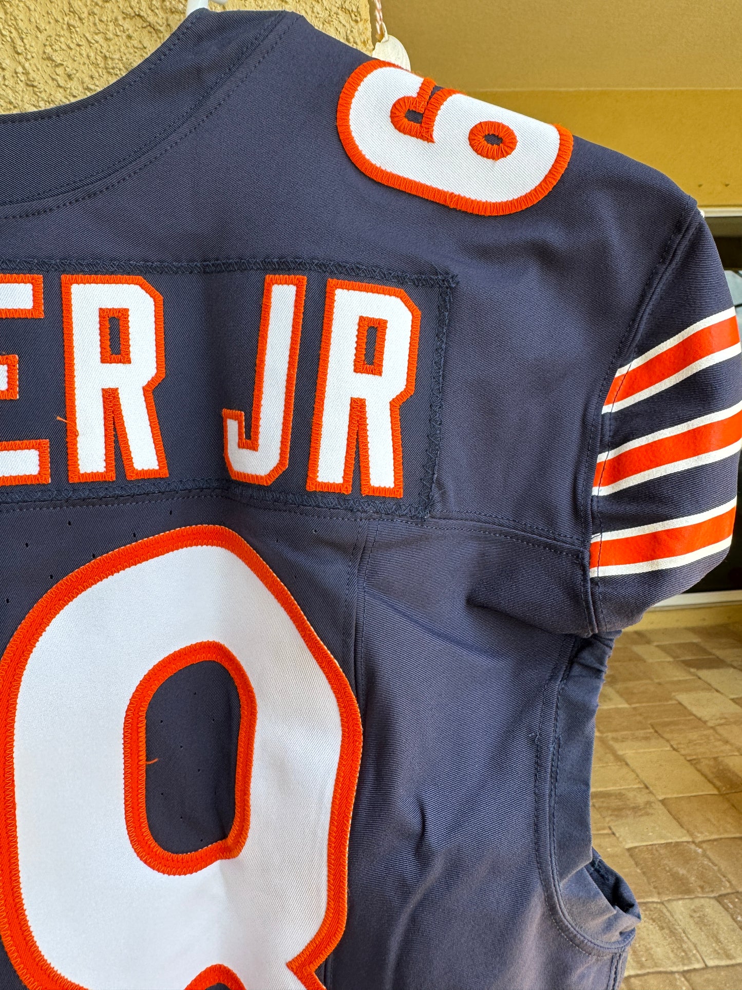 Doug Kramer Jr GAME WORN💪10/13/2024 Chicago Bears NFL Jersey👕London Games🌍vs.Jacksonville Jaguars at Tottenham Hotspur Stadium