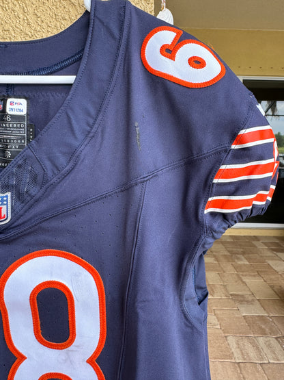 Doug Kramer Jr GAME WORN💪10/13/2024 Chicago Bears NFL Jersey👕London Games🌍vs.Jacksonville Jaguars at Tottenham Hotspur Stadium