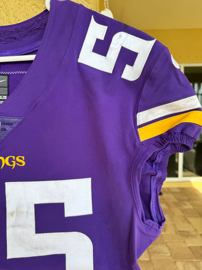 Za'Darius Smith GAME USED 10/09/22 PHOTO MATCHED 📸 Minnesota Vikings Nike NFL Jersey 👕 vs. Chicago Bears 🐻 PSA Authenticated 🛡️