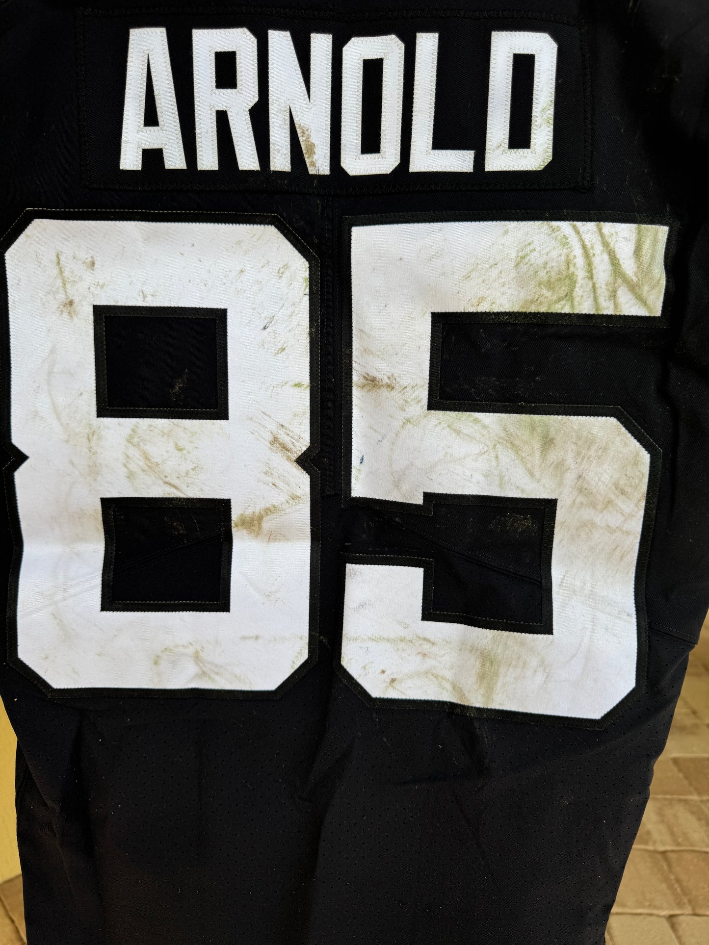 Dan Arnold GAME USED 💪 10/30/22 PHOTO MATCHED 📸 Jacksonville Jaguars 🐆 Nike NFL Jersey vs. Denver Broncos