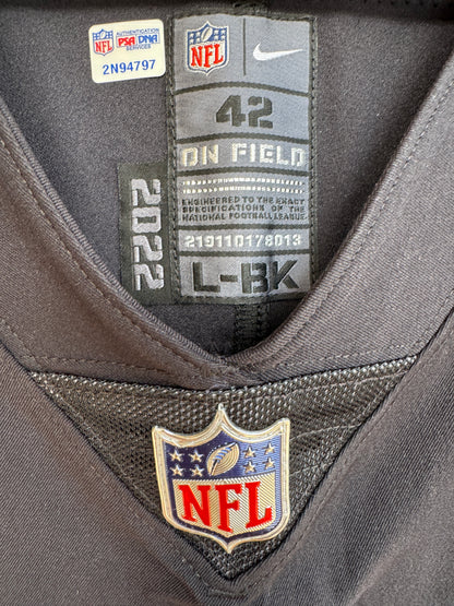 Dan Arnold GAME USED 💪 10/30/22 PHOTO MATCHED 📸 Jacksonville Jaguars 🐆 Nike NFL Jersey vs. Denver Broncos
