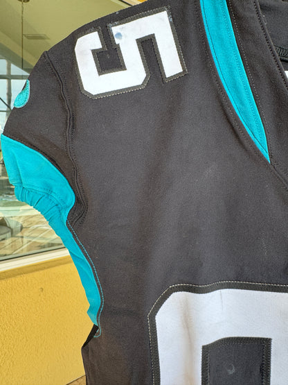Dan Arnold GAME USED 💪 10/30/22 PHOTO MATCHED 📸 Jacksonville Jaguars 🐆 Nike NFL Jersey vs. Denver Broncos