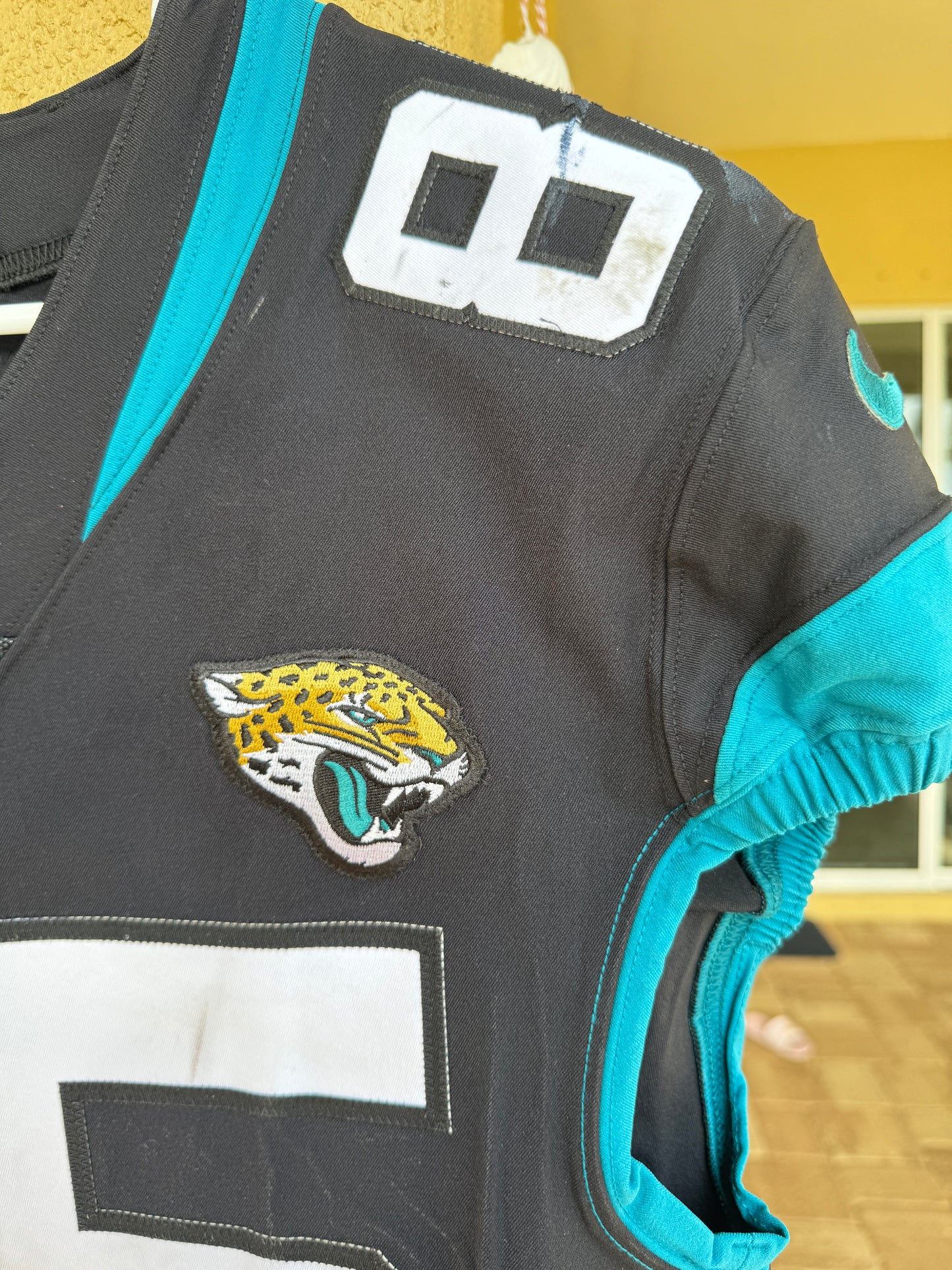 Dan Arnold GAME USED 💪 10/30/22 PHOTO MATCHED 📸 Jacksonville Jaguars 🐆 Nike NFL Jersey vs. Denver Broncos