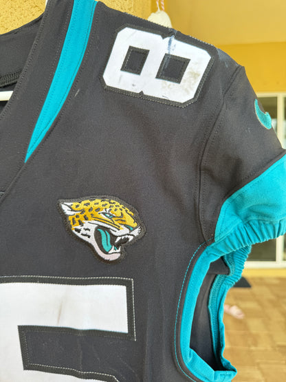Dan Arnold GAME USED 💪 10/30/22 PHOTO MATCHED 📸 Jacksonville Jaguars 🐆 Nike NFL Jersey vs. Denver Broncos