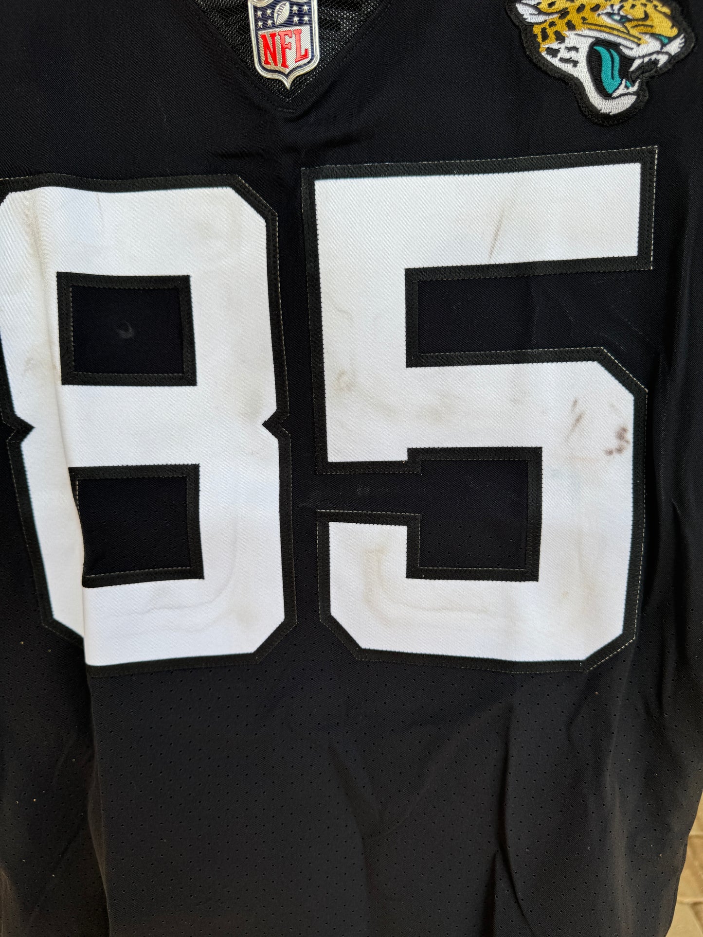 Dan Arnold GAME USED 💪 10/30/22 PHOTO MATCHED 📸 Jacksonville Jaguars 🐆 Nike NFL Jersey vs. Denver Broncos