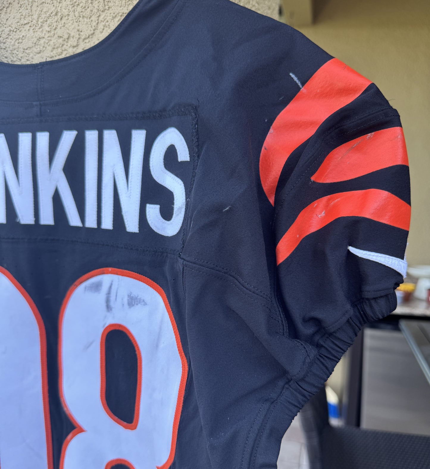 Sheldon Rankins GAME WORN 11/03/24💪PHOTO MATCHED📸Cincinnati Bengals NFL Jersey vs. Las Vegas Raiders Inc. PSA COA