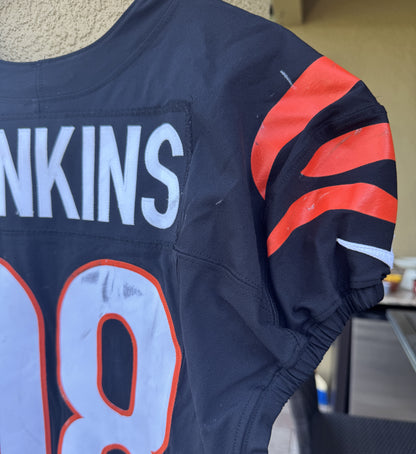 Sheldon Rankins GAME WORN 11/03/24💪PHOTO MATCHED📸Cincinnati Bengals NFL Jersey vs. Las Vegas Raiders Inc. PSA COA