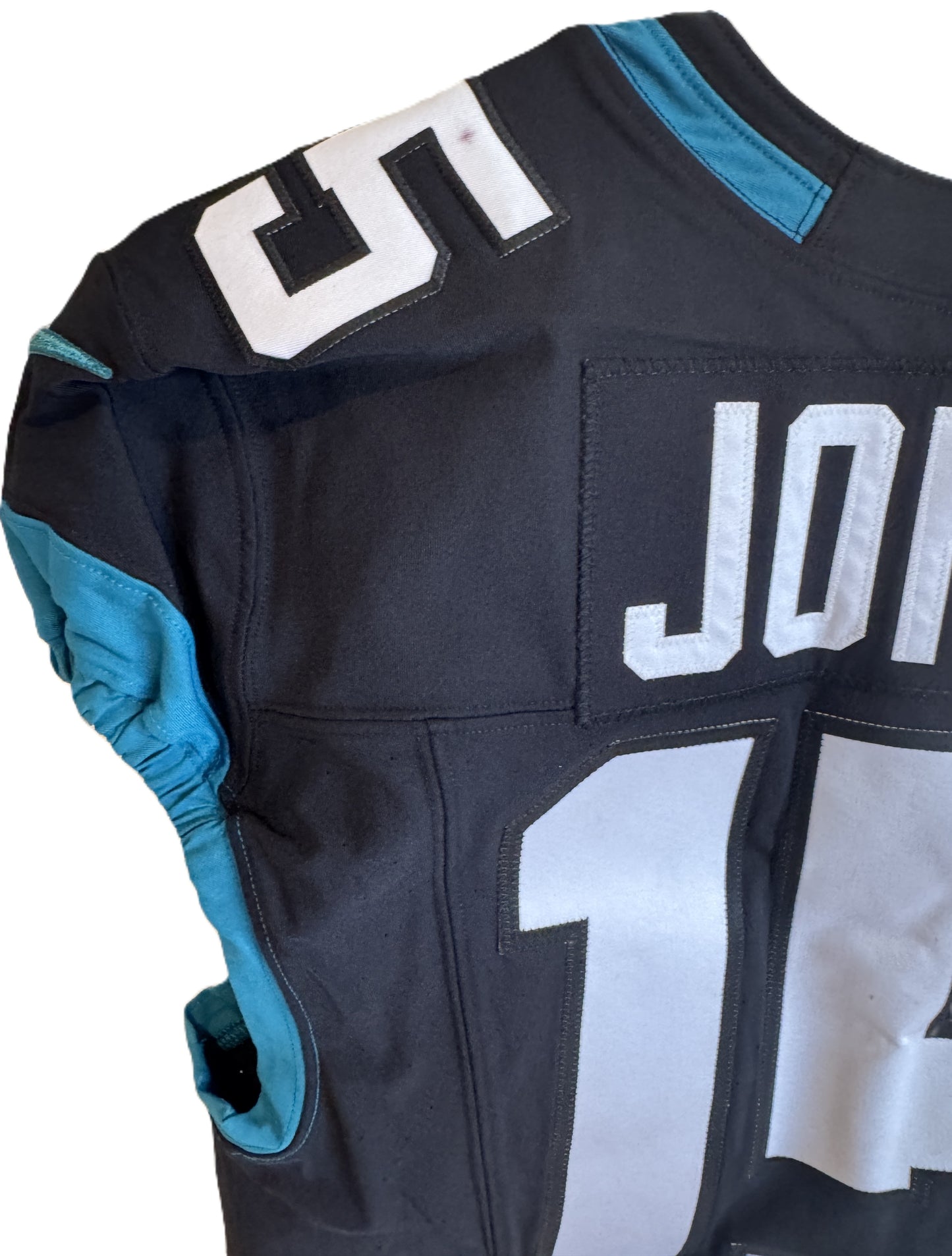 Zay Jones GAME USED 💪 10/01/2023 Jacksonville Jaguars 🐆 Nike NFL Jersey vs. Atlanta Falcons  🇬🇧  London Game 🌍
