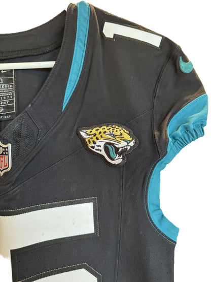 Zay Jones GAME USED 💪 10/01/2023 Jacksonville Jaguars 🐆 Nike NFL Jersey vs. Atlanta Falcons  🇬🇧  London Game 🌍