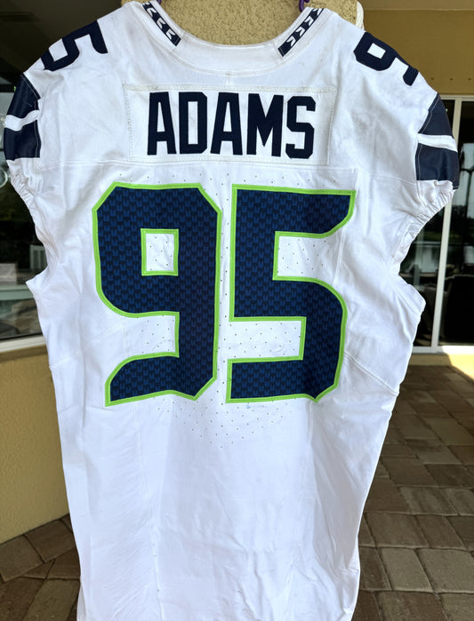 Myles Adams GAME-WORN💪Seattle Seahawks NFL Jersey👕 08/10/24 vs. Los Angeles Chargers and 08/17/24 vs. Tennessee Titans