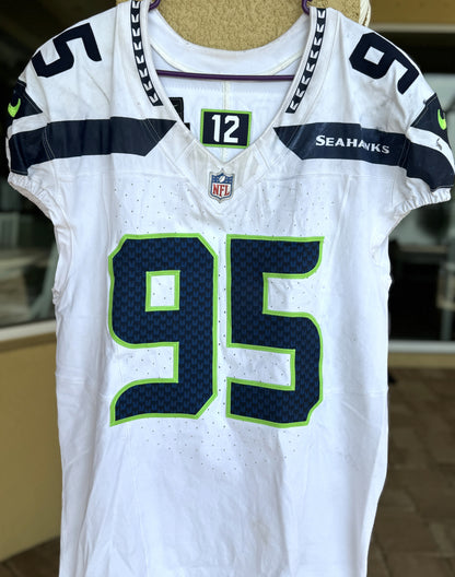 Myles Adams GAME-WORN💪Seattle Seahawks NFL Jersey👕 08/10/24 vs. Los Angeles Chargers and 08/17/24 vs. Tennessee Titans