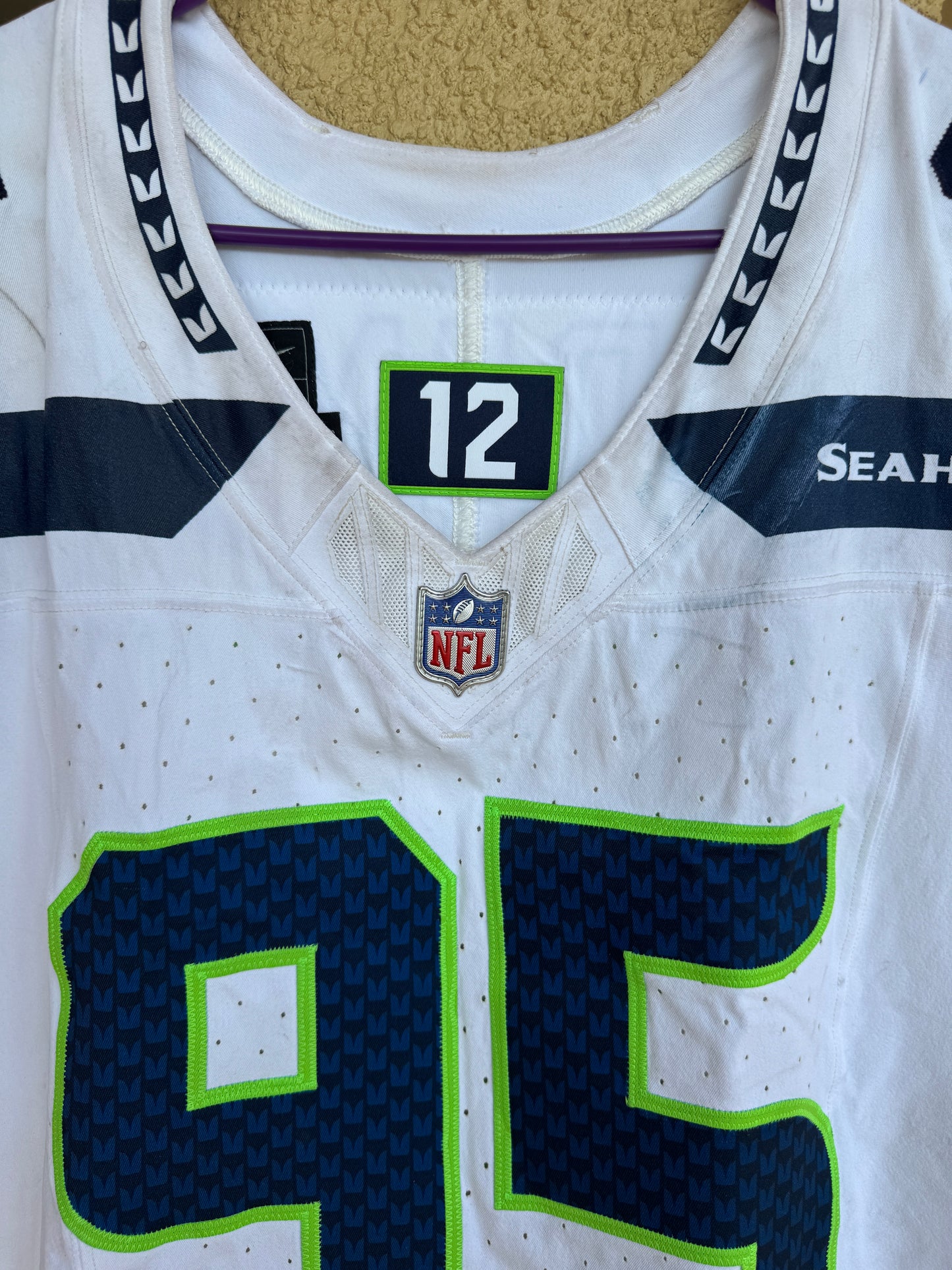Myles Adams GAME-WORN💪Seattle Seahawks NFL Jersey👕 08/10/24 vs. Los Angeles Chargers and 08/17/24 vs. Tennessee Titans