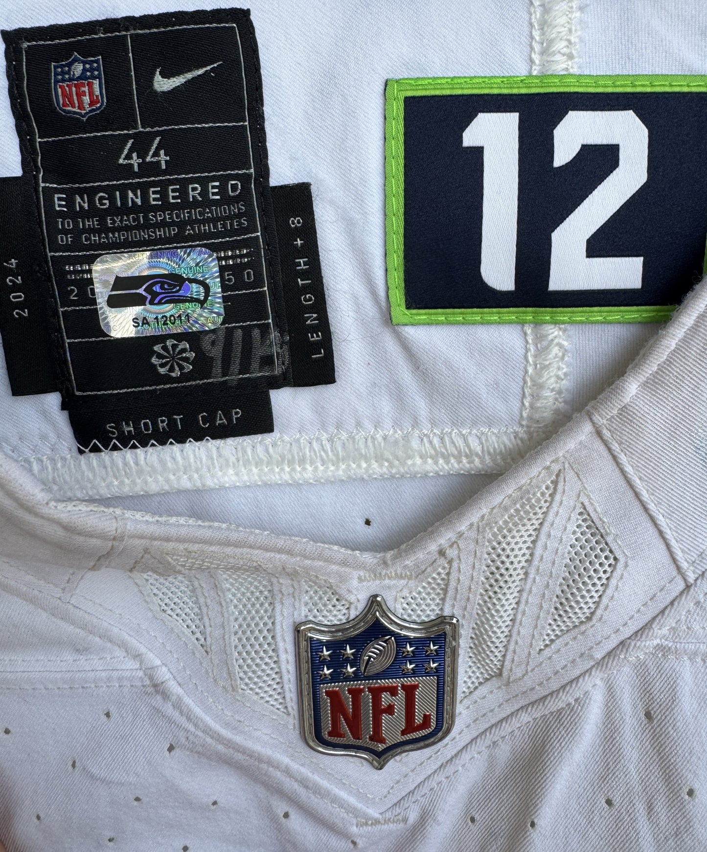 Myles Adams GAME-WORN💪Seattle Seahawks NFL Jersey👕 08/10/24 vs. Los Angeles Chargers and 08/17/24 vs. Tennessee Titans