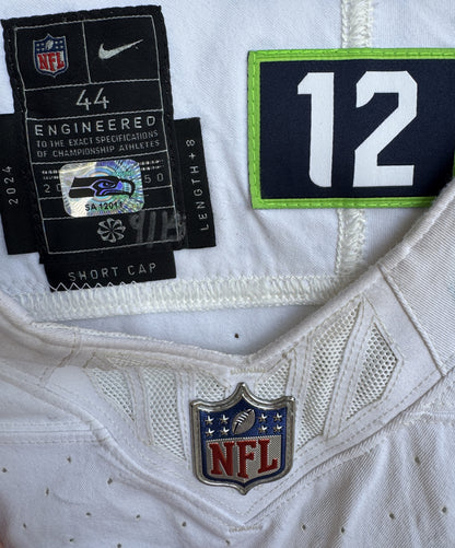 Myles Adams GAME-WORN💪Seattle Seahawks NFL Jersey👕 08/10/24 vs. Los Angeles Chargers and 08/17/24 vs. Tennessee Titans